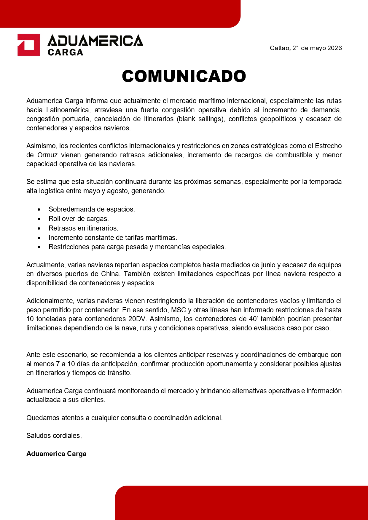 Anuncio